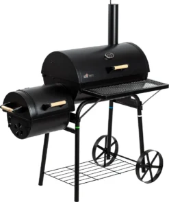 El Fuego Dakota - Barbecue - Smoker - Zwart - Grilloppervlak 66 X 41 Cm - Afmeting 132,5 X 66 X 122 Cm 25 El Fuego Dakota - Barbecue - Smoker - Zwart - Grilloppervlak 66 X 41 Cm - Afmeting 132,5 X 66 X 122 Cm -Bbq Promotiewinkel 1005x1200 1