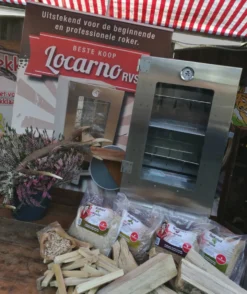 2-L Home & Garden XL Rookoven - RVS - 80x40x28 Cm - 3 Etages 27 2-L Home & Garden XL Rookoven - RVS - 80x40x28 Cm - 3 Etages -Bbq Promotiewinkel 1009x1200