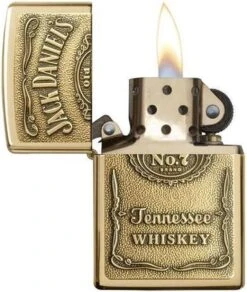 Aansteker Zippo Jack Daniel's Label Brass Emblem -Bbq Promotiewinkel 1015x1200 3