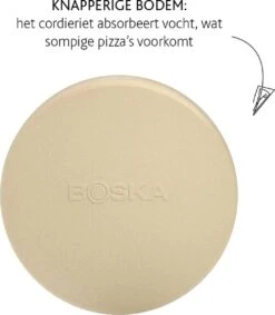 Boska Pizzasteen Deluxe - Voor Oven & BBQ - Knapperige Pizza's - Ø 29.5 Cm - BBQ Accessoires 24 Boska Pizzasteen Deluxe - Voor Oven & BBQ - Knapperige Pizza's - Ø 29.5 Cm - BBQ Accessoires -Bbq Promotiewinkel 1048x1200 1