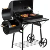 El Fuego Dakota - Barbecue - Smoker - Zwart - Grilloppervlak 66 X 41 Cm - Afmeting 132,5 X 66 X 122 Cm
