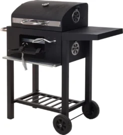 Vaggan Luxe Houtskool Barbecue - Grilloppervlak (LxB) 44 X 32 Cm - Staal - Matzwart