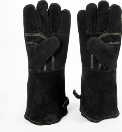 Barbecue Handschoen Zwart - BBQ Ovenwanten – Hittebestendige Handschoenen - Ovenhandschoenen - Grill & Oven Want – Koken Accessoires - Vuurkorf En Openhaard - Barbeque Keukenaccessoires - Koken - Vaderdag Cadeau Vader -Bbq Promotiewinkel 1114x1200 1