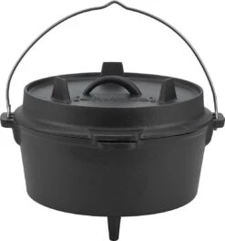 Dutch Oven Enkhuizen Met Deksel Gietijzer Zwart 4,2 L -Bbq Promotiewinkel 1122x1200 3