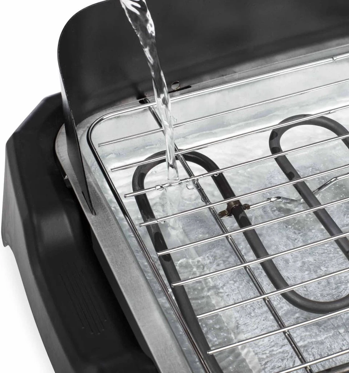 Tristar BQ-2824 Elektrische Barbecue - Tafel BBQ 34,5 X 23 Cm - Regelbare Thermostaat - 2000 Watt - Zwart 7 Tristar BQ-2824 Elektrische Barbecue - Tafel BBQ 34,5 X 23 Cm - Regelbare Thermostaat - 2000 Watt - Zwart - Afbeelding 7