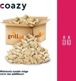 Aanmaakkrullen Voor BBQ Of Kachel | 3kg ECO FSC Gecertificeerd Aanmaakhout Barbecue - Biologisch En Duurzaam Aanmaakwokkels - Houtwol Wokkels - Barbeque Aansteker - Aanmaakblokjes - Accessoires - Ongeveer 240 Krullen -Bbq Promotiewinkel 1132x1200 6