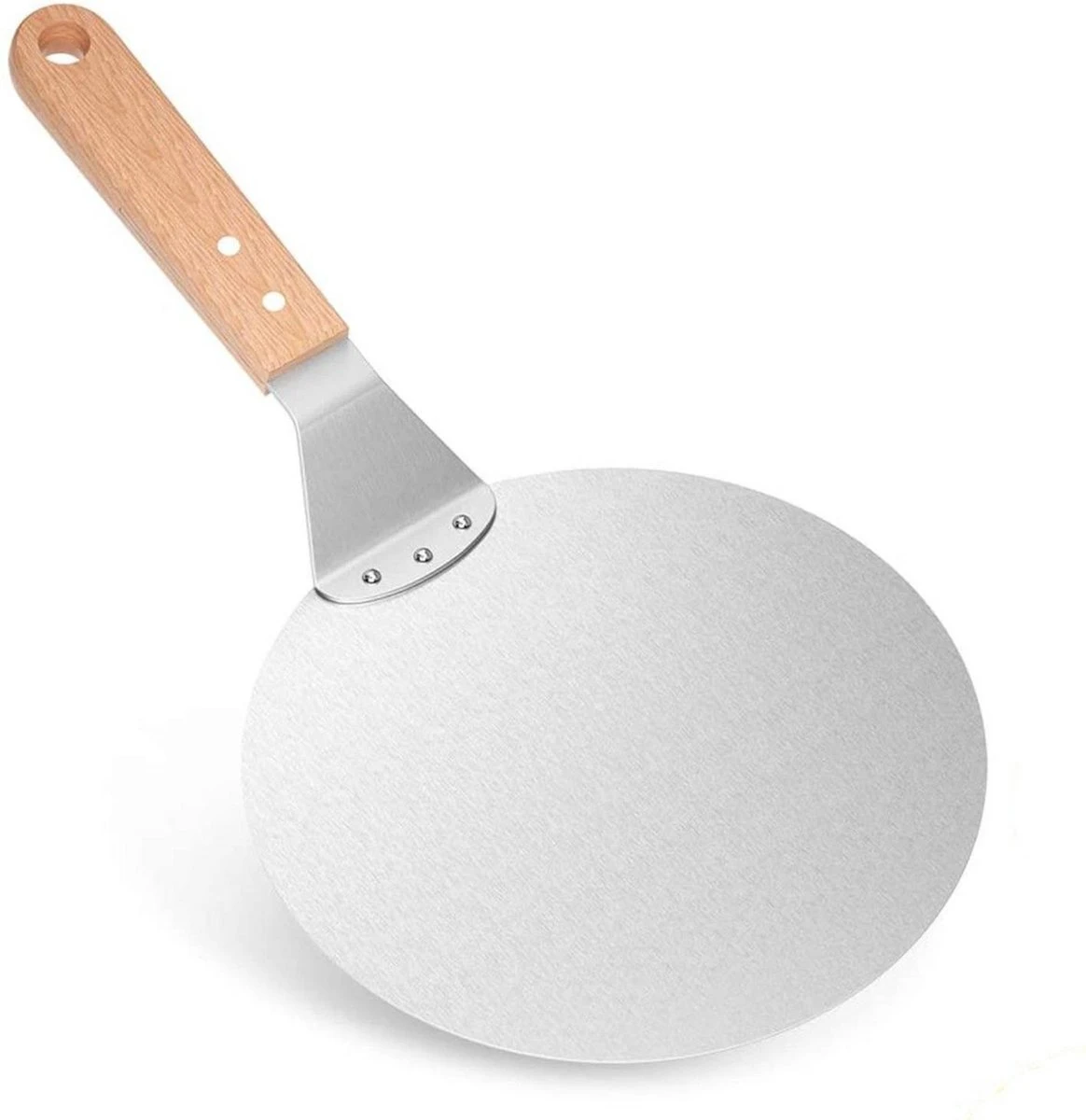 Pizza Schep - Taartschep - Pizzaroller - Pizzasnijder - Aluminium - Lengte 43 Cm - Able & Borret 6 Pizza Schep - Taartschep - Pizzaroller - Pizzasnijder - Aluminium - Lengte 43 Cm - Able & Borret - Afbeelding 6