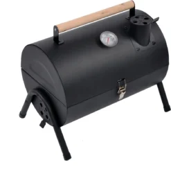 Compacte Draagbare Kolen BBQ Van Wolff BBQ - Handig Voor Op De Camping Op Het Strand Of In Een Park - Smoker Barbecue - Draagbare Lichtgewicht Bbq - Met Thermometer En Lucht Doorvoer. Laat Je Vlees Langzaam Garen. -Bbq Promotiewinkel 1165x1200