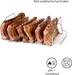 Barbecook Vlees & Ribrek - Spareribs Houder - RVS - Inox Barbecook Vlees & Ribrek - Spareribs Houder - RVS - Inox 13 Barbecook Vlees & Ribrek - Spareribs Houder - RVS - Inox Barbecook Vlees & Ribrek - Spareribs Houder - RVS - Inox -Bbq Promotiewinkel 1169x1200 5