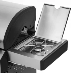 Burnhard Gas BBQ Big FRED Deluxe - 4 Branders - Incl. Keramische Infraroodbrander & Afdekhoes - Deluxe -Bbq Promotiewinkel 1183x1200