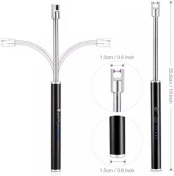 Merkloos BBQ Aansteker Oplaadbaar Met Usb Kabel - Elektrische Keuken Aansteker - Flexibele Aansteker - Zwart -Bbq Promotiewinkel 1186x1200 1