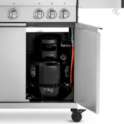 Burnhard Gas BBQ Big FRED Deluxe - 4 Branders - Incl. Keramische Infraroodbrander & Afdekhoes - Deluxe -Bbq Promotiewinkel 1193x1200 1