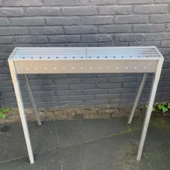 Spiedini Saté-bbq Bali 80 - Saté Houtskoolbarbecue Met Horizontaal Rooster - 80 Cm Lang, 11 Cm Breed - Materiaal: Gealuminiseerd Ijzer -Bbq Promotiewinkel 1198x1200 3