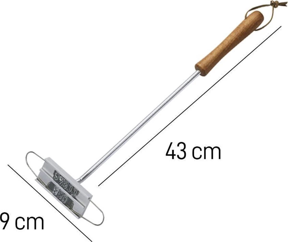 Merkloos BBQ Branding Iron - Barbecuegereedschapset - Bbq Accessoires - Bbq Brandijzer 5 Merkloos BBQ Branding Iron - Barbecuegereedschapset - Bbq Accessoires - Bbq Brandijzer - Afbeelding 5