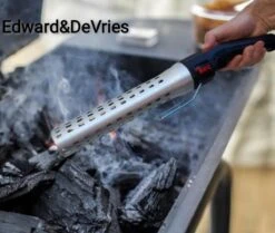 Merkloos Edward&DeVries - Elektrische BBQ Aansteker - BBQ Accesoires - One Minute Lighter - BBQ Starter - Looftlighter - Geschikt Voor Houtskool En Briketten - -Bbq Promotiewinkel 1200x1015 2