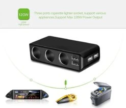 WiseGoods - Premium Auto Sigarettenaansteker Splitter - 4 Poorten USB - Autolader USB - Autolader Splitter - 12V Splitter 10 WiseGoods - Premium Auto Sigarettenaansteker Splitter - 4 Poorten USB - Autolader USB - Autolader Splitter - 12V Splitter -Bbq Promotiewinkel 1200x1031 1