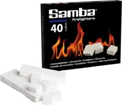 Samba Aanmaakblokjes Wit - 40 Stuks -Bbq Promotiewinkel 1200x1036 2