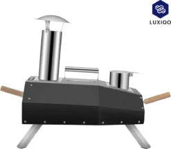 Vevor® Pizza Oven - Professionele Pizza Oven - Buitenkeuken - Pizza Gourmet - Barbecue - RVS - Tot 600°C - Met Draagtas -Bbq Promotiewinkel 1200x1045