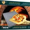 ETNA Pizza Set - Grote Pizzasteen & GRATIS Pizzaschep - 30 Cm X 38 Cm - Echt Italiaanse Pizzasteen - Broodbaksteen - BBQ Pizzasteen - Gemaakt Van Lavasteen Uit De Etna - Non-stick - Eppicotispai
