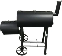 Fire Beam Houtskool Barbecue - Grilloppervlak (LxB) 35 X 66 Cm - Smoker - Zwart -Bbq Promotiewinkel 1200x1087 1