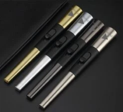 Oplaadbare Lange Elektrische Aansteker - Duurzame Plasma Aansteker – Luxe Aansteker - Inclusief Cadeauverpakking - BBQ – Kaarsen - Zwart -Bbq Promotiewinkel 1200x1089 3