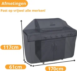Waterdichte BBQ Hoes - Premium 170x61x117 Cm Barbecue Beschermhoes - Cover -Bbq Promotiewinkel 1200x1114