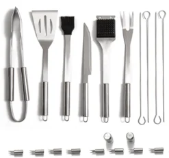Bbq Accesoires – Bbq Gereedschap – Bbq Set – 22 Delig – RVS -Bbq Promotiewinkel 1200x1120 1