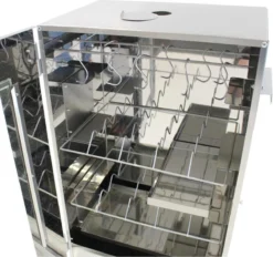 Kynast Exklusiv - Rookoven - Met 3 Etages - Metaal - Grijs 5 Kynast Exklusiv - Rookoven - Met 3 Etages - Metaal - Grijs -Bbq Promotiewinkel 1200x1129