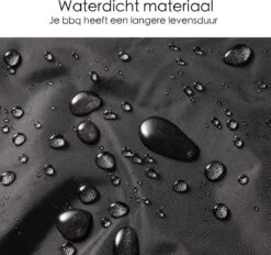 BBQ Beschermhoes - Voor Kamado - Universeel - Tot 23 Inch - Zwart -Bbq Promotiewinkel 1200x1129 3