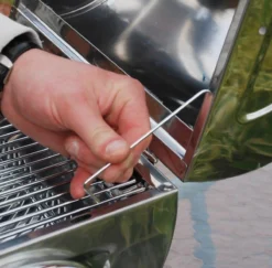 BBQ Collection Houtskoolbarbecue - Cilinder - Chroom -Bbq Promotiewinkel 1200x1180