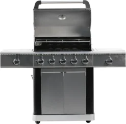 Gasbarbecue En Grill - 5 + 1 Branders + 1 Infrarood Zijbrander - Buitenkeuken - Edelstaal BBQ -Bbq Promotiewinkel 1200x1182 3