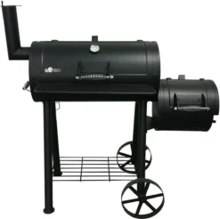 Fire Beam Houtskool Barbecue - Grilloppervlak (LxB) 35 X 66 Cm - Smoker - Zwart -Bbq Promotiewinkel 1200x1194 1