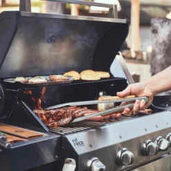 Burnhard Gas BBQ Big FRED Deluxe - 4 Branders - Incl. Keramische Infraroodbrander & Afdekhoes - Deluxe -Bbq Promotiewinkel 1200x1200 155