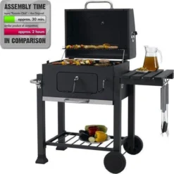Tepro Toronto Click Barbecue Bbq Houtskool - Grilloppervlak (LxB) 56 X 42 Cm - Met Thermometer In De Deksel - RVS - Houtskoolbarbecue 7 Tepro Toronto Click Barbecue Bbq Houtskool - Grilloppervlak (LxB) 56 X 42 Cm - Met Thermometer In De Deksel - RVS - Houtskoolbarbecue -Bbq Promotiewinkel 1200x1200 198