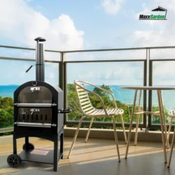 MaxxGarden Pizza Oven - Smoker Barbecue Op Hout, Houtskool Of Pellets - 45 X 65 X 158cm -Bbq Promotiewinkel 1200x1200 206