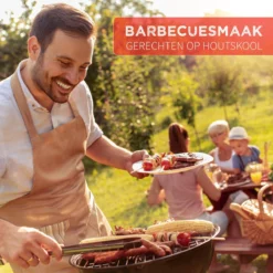 BBQ Collection Houtskoolbarbecue - Kogelbarbecue 45 X 60 Centimeter - Ronde Barbecue - Barbecue Op Wielen - Zwart - Metaal -Bbq Promotiewinkel 1200x1200 219