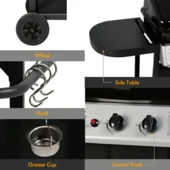 Bighorn Gasbarbecue En Grill – 2 Branders – Zwart -Bbq Promotiewinkel 1200x1200 22