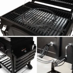 Alice's Garden Houtskool BBQ Bernard - Smoker - Verstelbare Houtskoolbak - Zwart 16 Alice's Garden Houtskool BBQ Bernard - Smoker - Verstelbare Houtskoolbak - Zwart -Bbq Promotiewinkel 1200x1200 229