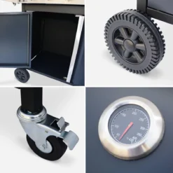 Alice's Garden Gas BBQ Bazin 4 - 5 Branders - Antraciet - Grilloppervlak 64,6x39,3cm 6 Alice's Garden Gas BBQ Bazin 4 - 5 Branders - Antraciet - Grilloppervlak 64,6x39,3cm -Bbq Promotiewinkel 1200x1200 244