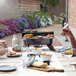 Princess 112252 Hybride Barbecue – Elektrische BBQ - Tafelmodel - 2000W - 44x 29cm - Gebruik Elektrisch Of Met Kolen -Bbq Promotiewinkel 1200x1200 3