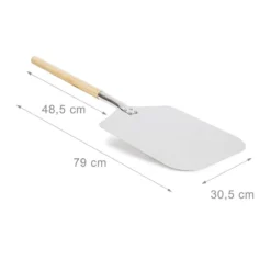 Relaxdays Pizzaschep - Vierkant - Metaal -Bbq Promotiewinkel 1200x1200 343