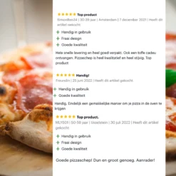 Nowad Pizzaschep RVS Rond - 30,5 Cm - PVC Handvat -Bbq Promotiewinkel 1200x1200 347