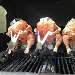 GrillX Beer Can Chicken Houder - Kiphouder Motorcycle - BBQ Accesoires - Bierkip - Barbeque Gereedschap - Chicken Sitter -Bbq Promotiewinkel 1200x1200 350