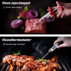 Saveur Royal® 35-delige Barbecue Gereedschapset In Roestvrij Staal - BBQ Grill Set Met Draagtas - Barbecuegerei-sets - Barbecue Accessoires Gereedschap - 35-delig -Bbq Promotiewinkel 1200x1200 368