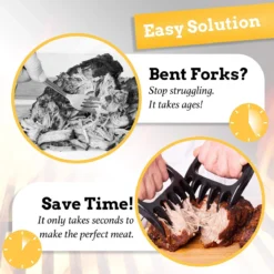 Mountain Grillers Claws-High Quality Meat Claws For American BBQ Pulled Pork-Plastic Meat Claws For Slicing-Vaatwasser Safe Bear Claws Gift Idee 11 Mountain Grillers Claws-High Quality Meat Claws For American BBQ Pulled Pork-Plastic Meat Claws For Slicing-Vaatwasser Safe Bear Claws Gift Idee -Bbq Promotiewinkel 1200x1200 395