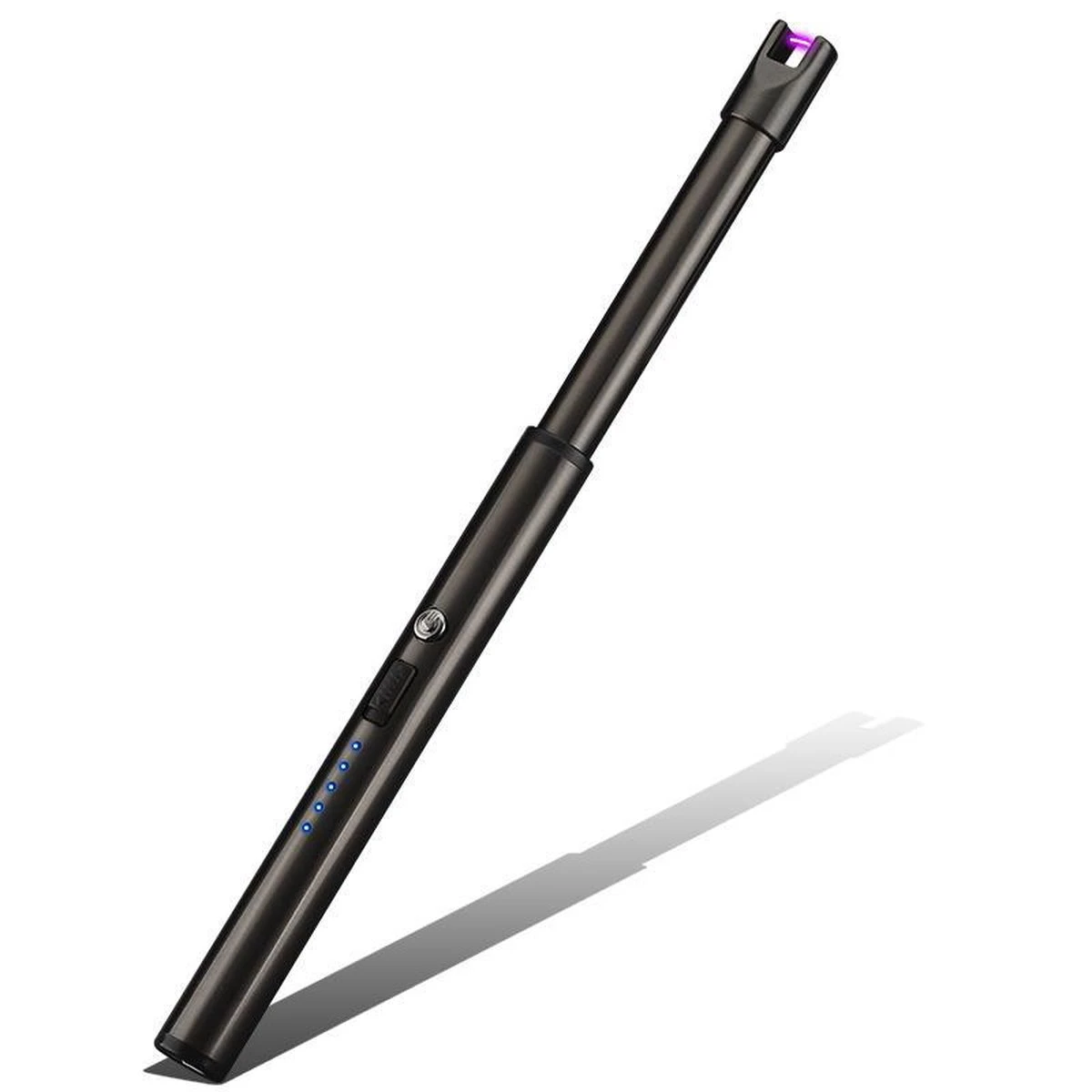 Oplaadbare Lange Dunne Elektrische Aansteker - Duurzame Plasma Aansteker - Inclusief Cadeauverpakking - BBQ – Kaarsen - Zwart 6 Oplaadbare Lange Dunne Elektrische Aansteker - Duurzame Plasma Aansteker - Inclusief Cadeauverpakking - BBQ – Kaarsen - Zwart - Afbeelding 6