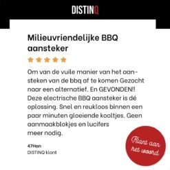 DistinQ BBQ Lighter Aansteker - Elektrische Barbecue Looftlighter Houtskool Starter Voor Barbecue, Grill En Open Haard - 2000 Watt -Bbq Promotiewinkel 1200x1200 539