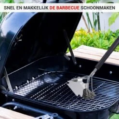 BBQ Borstel Staal RVS Reinigingsborstel Barbecue Grill Accessoires -Bbq Promotiewinkel 1200x1200 578