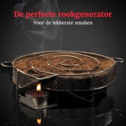 GrillX Cold Smoke Generator Met 1KG Kersen Rookmot - 6 Liter - Smokerbox - RVS Rookbox - Rookgenerator - Koud Roken - BBQ Accesoires -Bbq Promotiewinkel 1200x1200 644