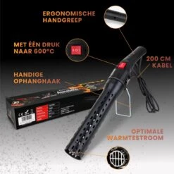 Master Knives BBQ Aansteker Electrisch - BBQ Accesoires - Zwarte BBQ Starter - Looftlighter 16 Master Knives BBQ Aansteker Electrisch - BBQ Accesoires - Zwarte BBQ Starter - Looftlighter -Bbq Promotiewinkel 1200x1200 657